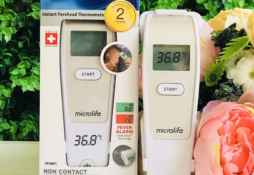 Tìm hiểu về nhiệt kế đo trán Microlife